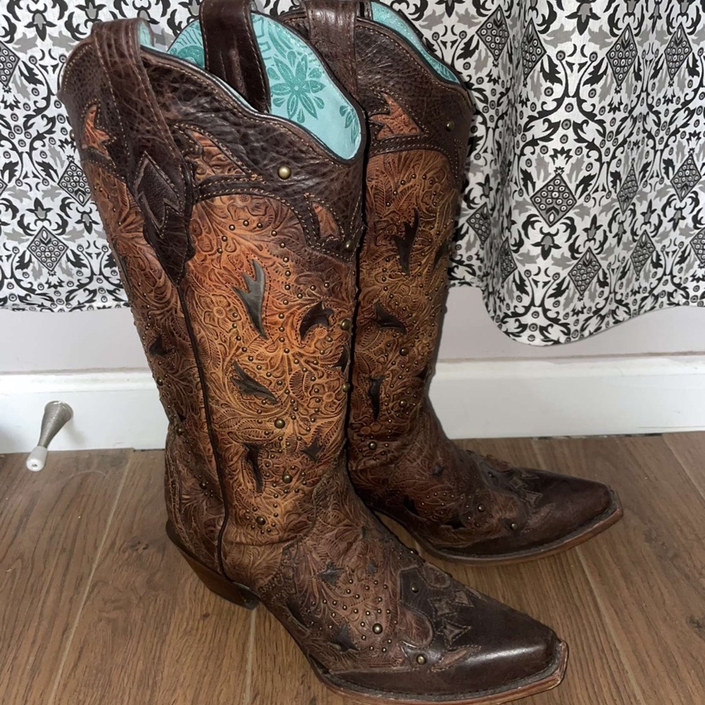 COPY - Size 8 1/2 corral boots - Picture 2 of 3